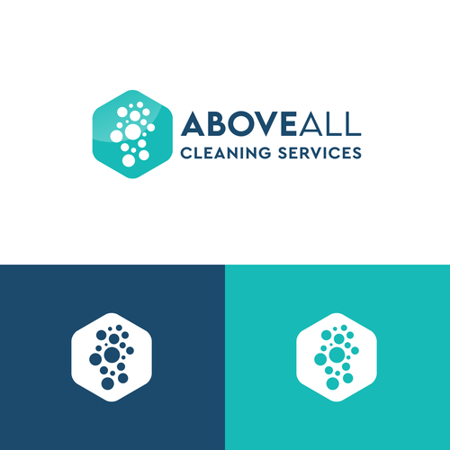Foam logo with the title 'Professional logo design for a modern cleaning company.'