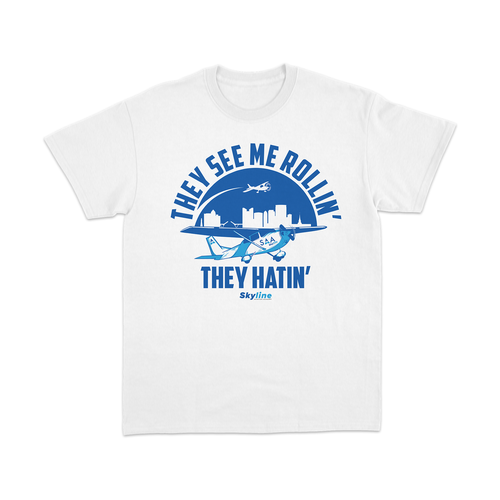 Education t-shirt with the title 'Clever flight school promotional Tees'