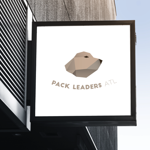 Walk logo with the title 'Modern logo for dog walking company'