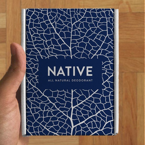 Cream packaging with the title 'Packaging Natural Deodorant'