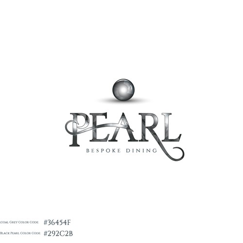 Diner design with the title 'Pearl Bespoke Dining '