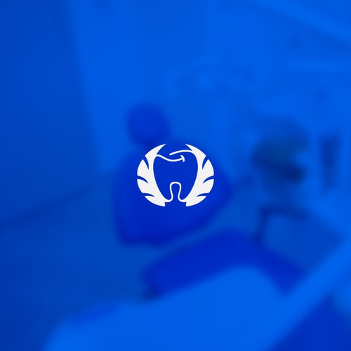 Rising logo with the title 'Modern Dentistry Logo'