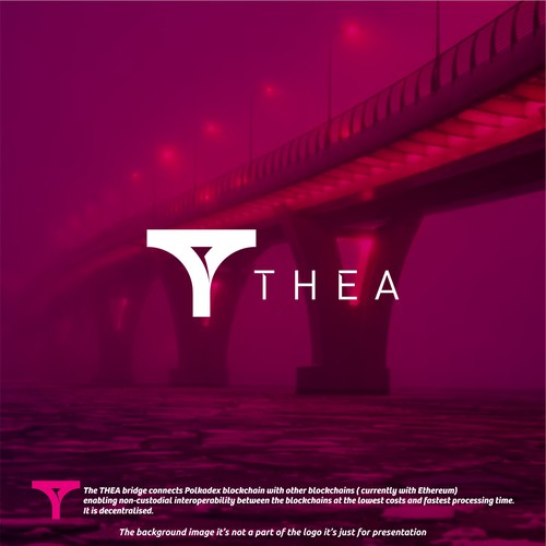 Bridge logo with the title 'thea'