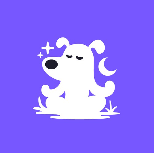 Dog illustration with the title 'The Leveled Dog'