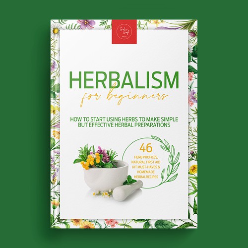 Medical book cover with the title 'Herbalism'