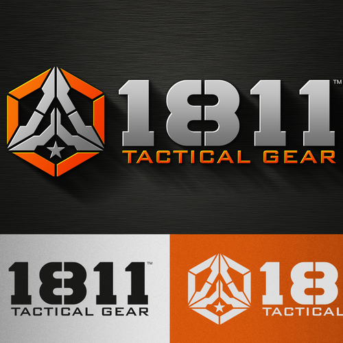 Army design with the title 'Logo design for 1811 Tactical Gear'