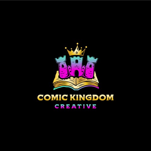 Advertising logo with the title 'Comic Kingdom Creative'