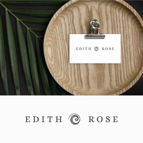 Refined logo with the title 'Edith Rose Concept'