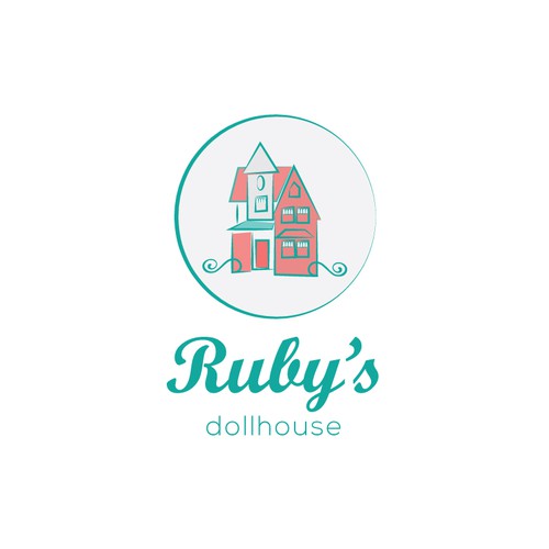 Turquoise logo with the title 'logo for seller/store'