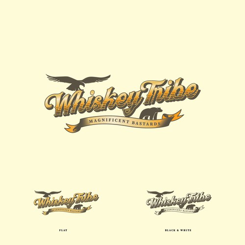Tribe logo with the title 'Vintage "Cheers" inspired logo'