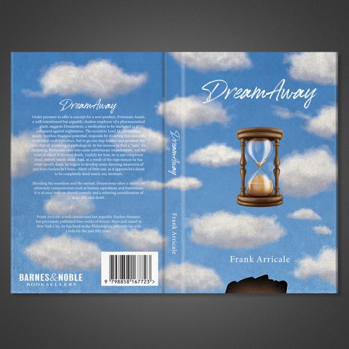 Hand-drawn book cover with the title 'Book Cover Illustration and Design'