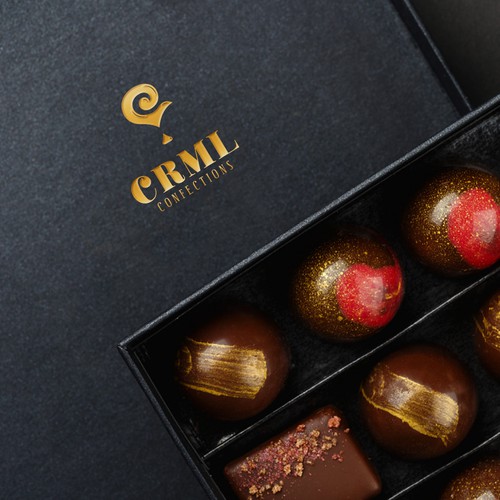 Curly logo with the title 'CRML Confections'