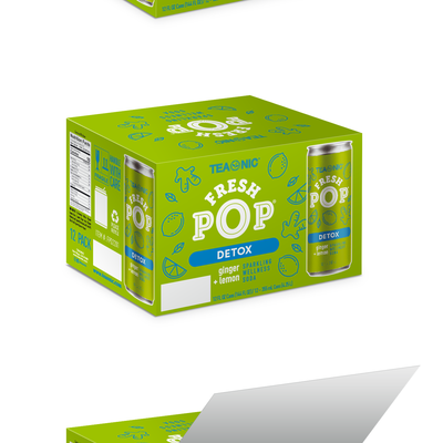 Box Design for Fresh Pop