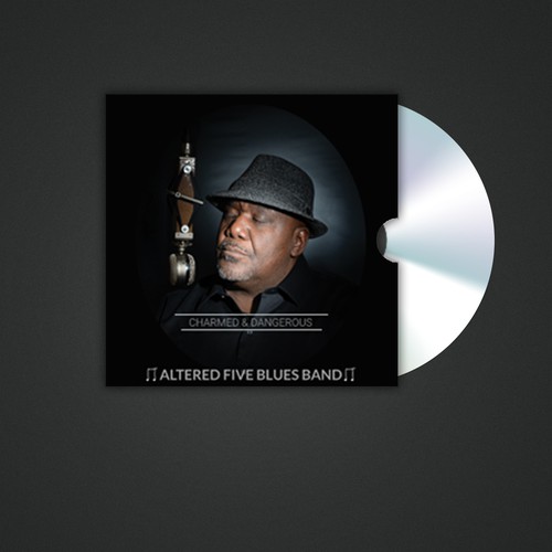 CD cover illustration with the title 'CD cover Two'