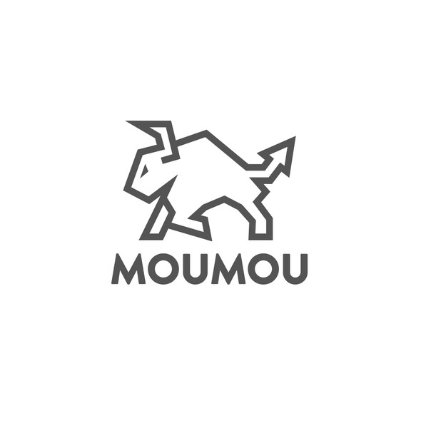 Mad logo with the title 'Logo Design for Moumou'