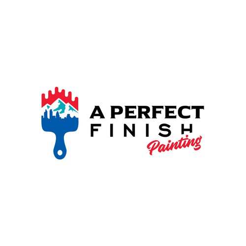 Denver logo with the title 'A PERFECT FINISH painting'