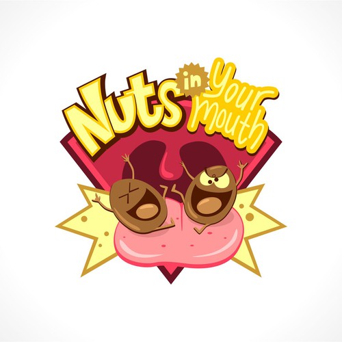 Nut design with the title 'Logo design for NIYM'