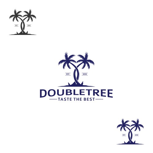 Island logo with the title 'Doubletree'