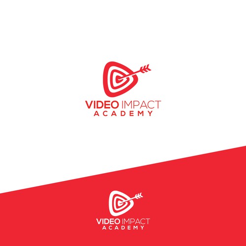 Academy logo with the title 'Logo for Video Impact Academy'
