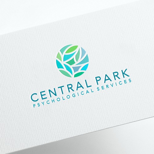 Psychology logo with the title 'Central Park Psychological Services Logo'