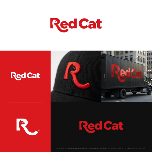Logo with the title 'RedCat'