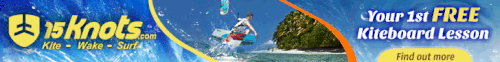 Animated GIF design with the title 'Animated Banner Ad Design for 15 Knots'