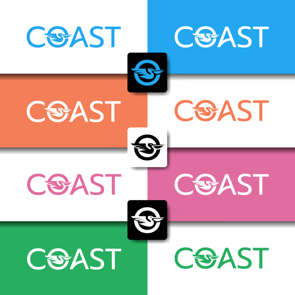 Platform design with the title 'Coast'