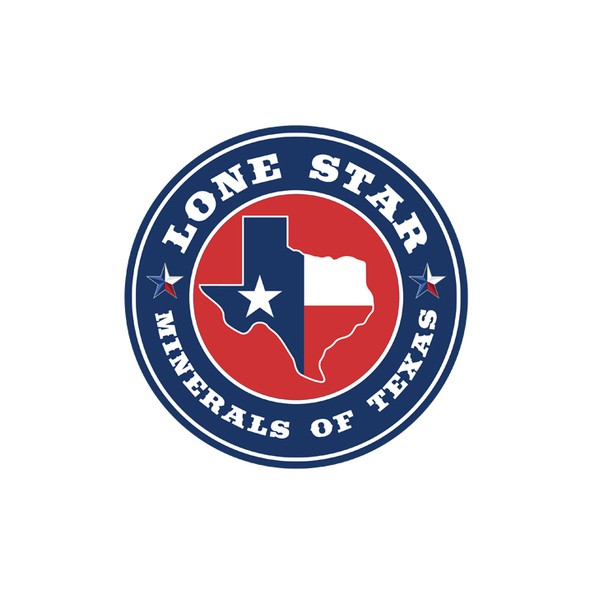 Lone star logo with the title 'Lone Star Minerals of Texas'