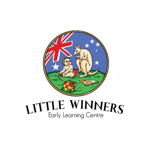 Aussie logo with the title 'Logo concept a Playground'