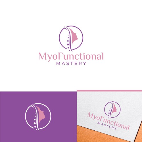 Chiropractic logo with the title 'MyoFunctional Mastery'