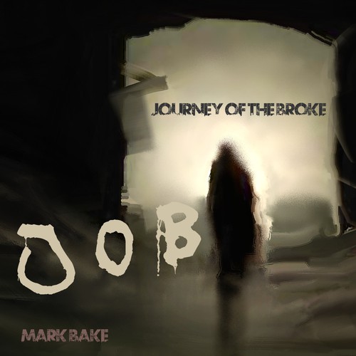 CD cover illustration with the title 'CD & Vinyl design JOB '