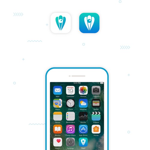 App logo with the title 'Pearl - A better way to order'