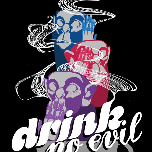 Monkey t-shirt with the title 'Specialty Coffee House Tee'