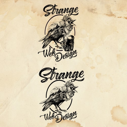 Knight design with the title 'Wep Design'