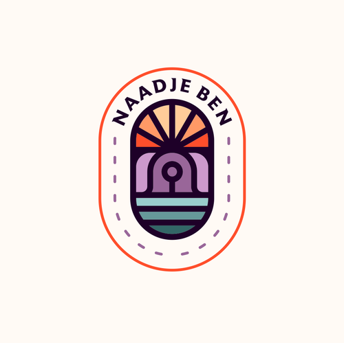 Asian design with the title 'Naadje Ben'