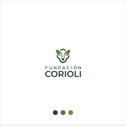 Sustainable design with the title 'Introducing the Corioli Institute: Our new logo (2023)'