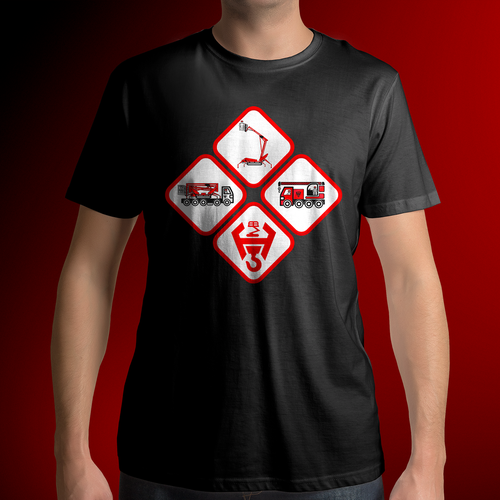 Construction t-shirt with the title 'T-shirt design '