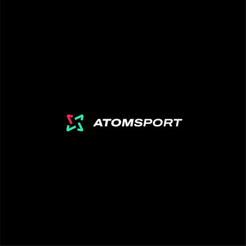 Physics logo with the title 'ATOMSPORT'