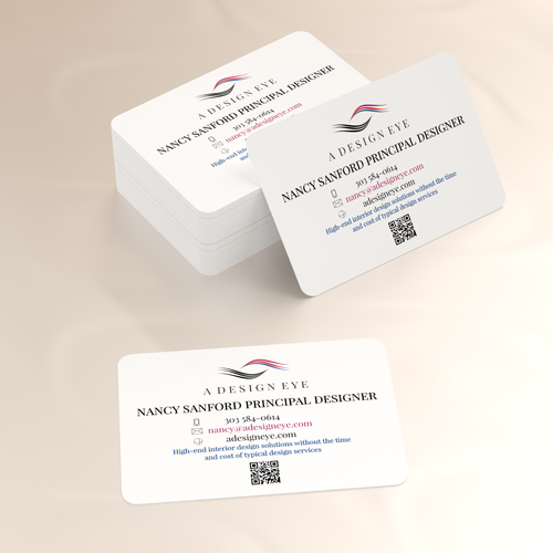 Name card design with the title 'Company name cards'