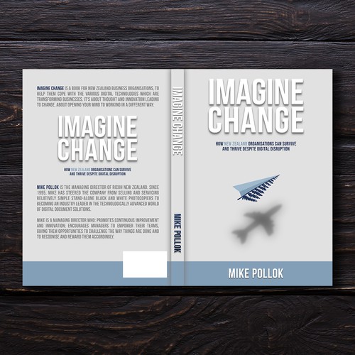 Kindle book cover with the title 'Book cover design'