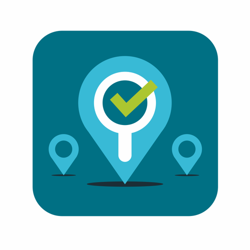 IOS design with the title 'SmartMarker Icon Design'