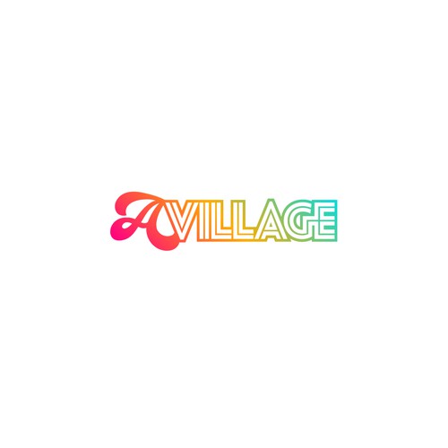 Winery logo with the title 'A Village'