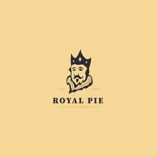 Royal brand with the title 'Royal Pie'