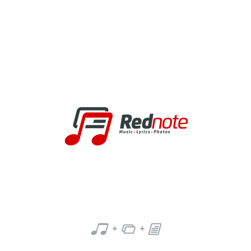 Note design with the title 'RedNote'