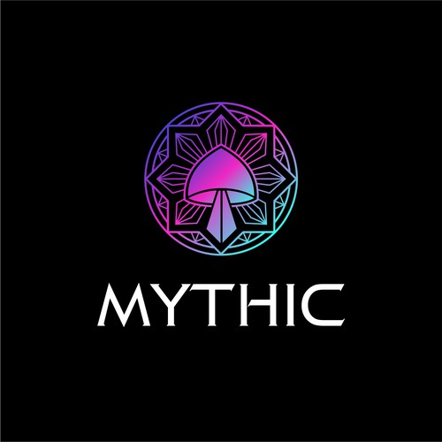 Kaleidoscope logo with the title 'Mythic'
