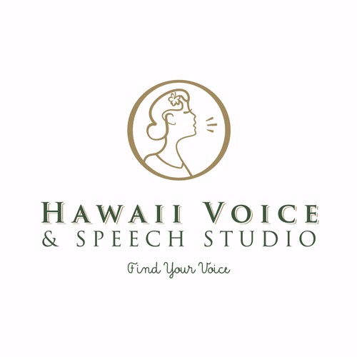 Speech design with the title 'Hawaii Voice and Speech Studio'