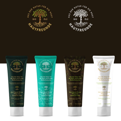 Oil logo with the title 'Logo Design '