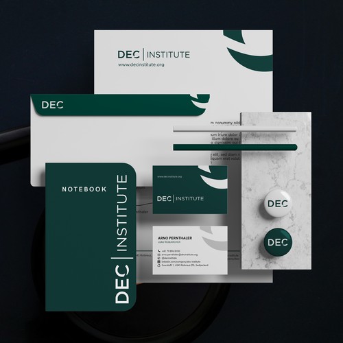 Crypto brand with the title 'DEC Institute'