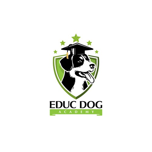 Academy logo with the title 'EDUC DOG - ACADEMY'