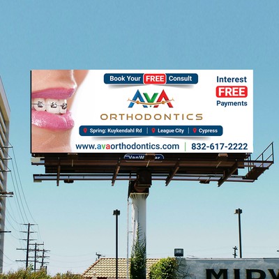 ORTHODONTICS BILLBOARD